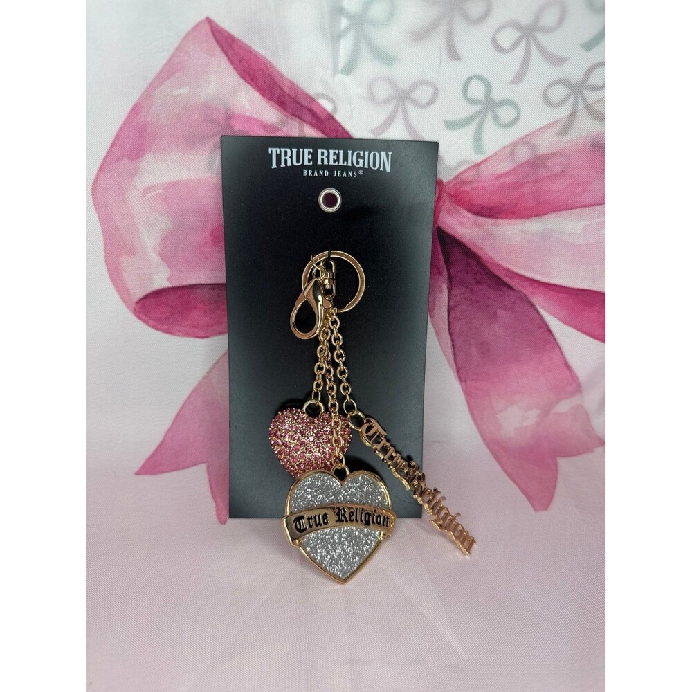 True Religion Bag Charm Keychain